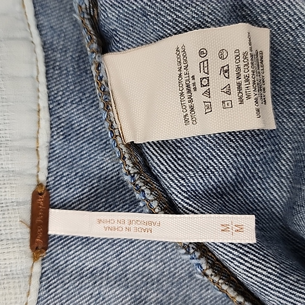 Free People Dreaming of Denim Tunic Hendrix Blue Size M - Picture 7 of 15